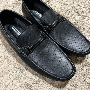 Aston Marc Black Loafers